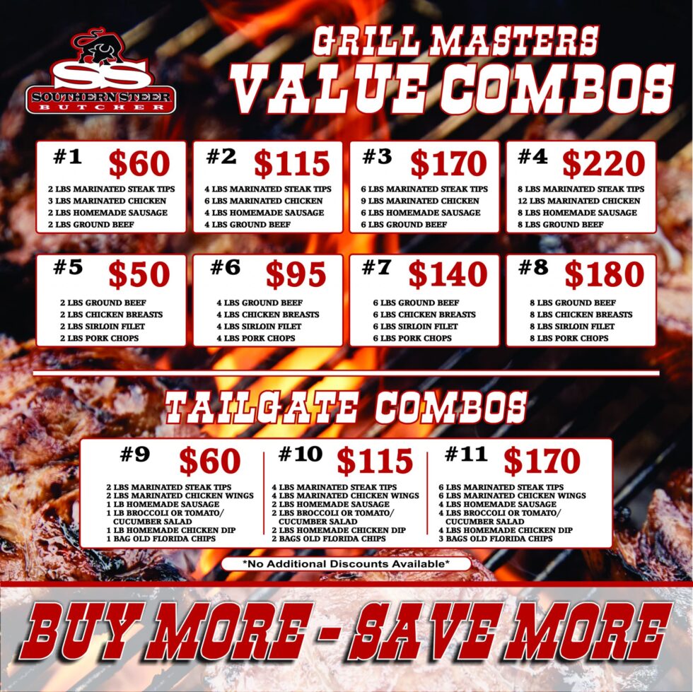 New Value Combos! Southern Steer