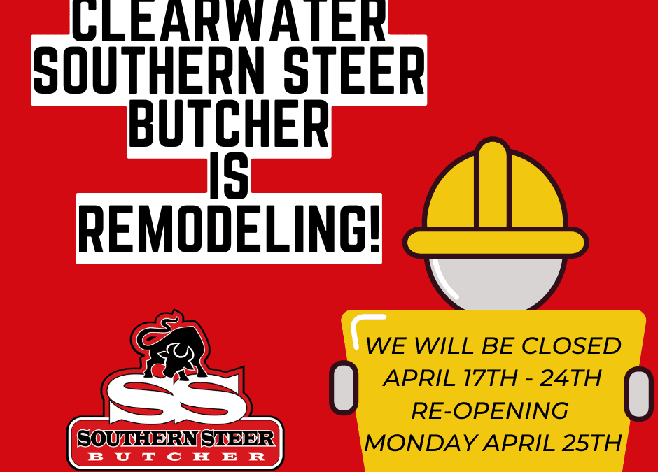 CLEARWATER- CLOSING FOR REMODEL