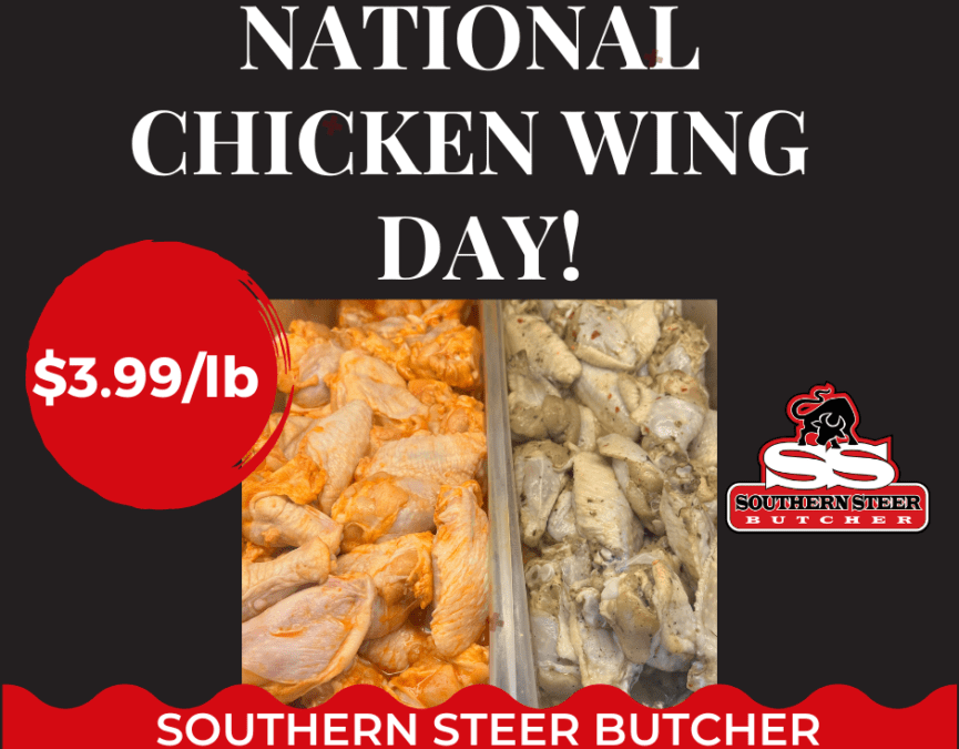 NATIONAL CHICKEN WING DAY!